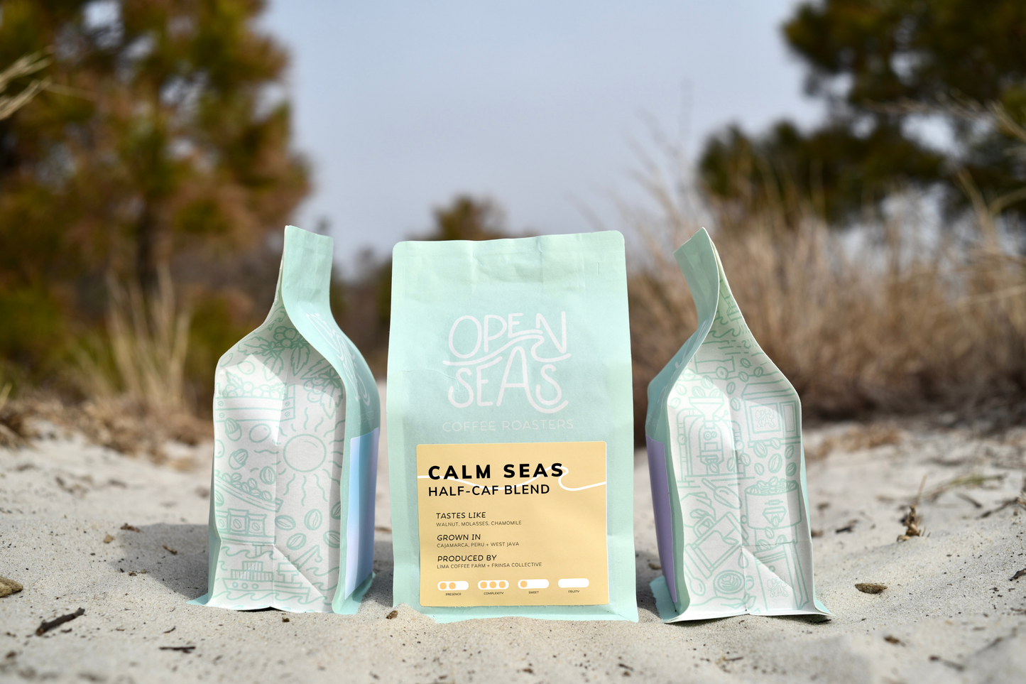 Calm Seas Half-Caf Blend