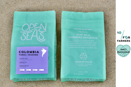 Colombia Tunia Coffee from Open Seas Coffee Roasters