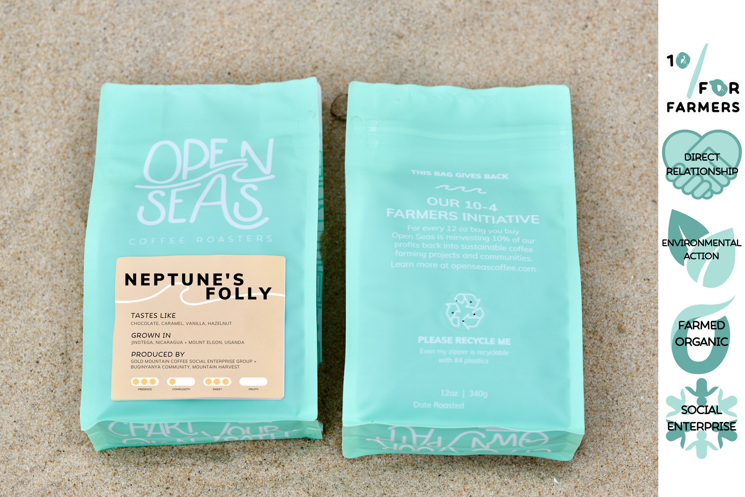 Neptune's Folly Coffee Blend Open Seas Coffee Roasters