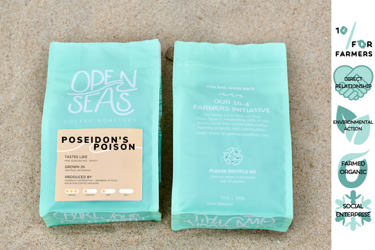Poseidon's Poison Coffee Blend from Open Seas Coffee Roasters
