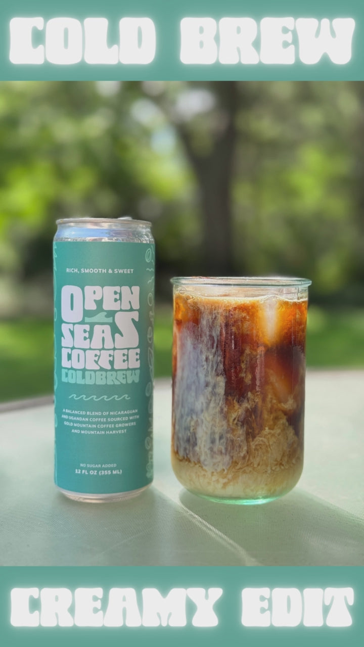 Cold Brew Coffee Cans | Open Seas Coffee Roasters