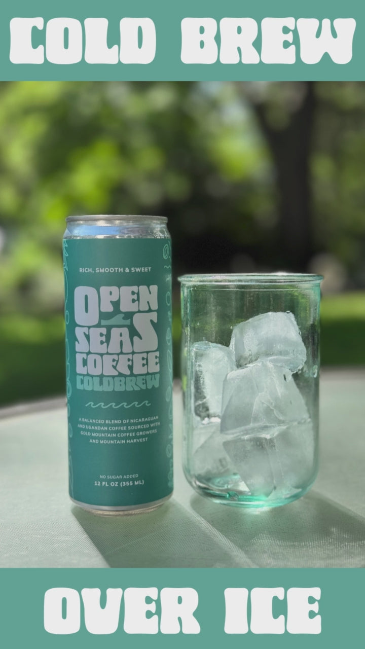 Cold Brew Coffee Cans | Open Seas Coffee Roasters